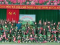 TRƯỜNG MN TÂN THÀNH TỔ CHỨC THÀNH CÔNG HOẠT ĐỘNG TRẢI NGHIỆM" BÉ TẬP LÀM CHÚ BỘ ĐỘI"