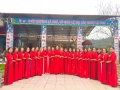 Trường MN Tân Thành hưởng ứng tuần lễ áo dài chào mừng ngày 8/3